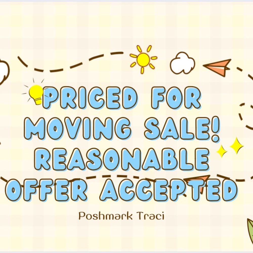 Moving Sale Announcement